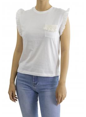 T shirt con tasca con dettagli  Only